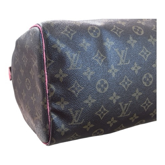 Louis Vuitton Speedy 30 – 1989 Made in France – Custom Coral - Picture 11 of 16